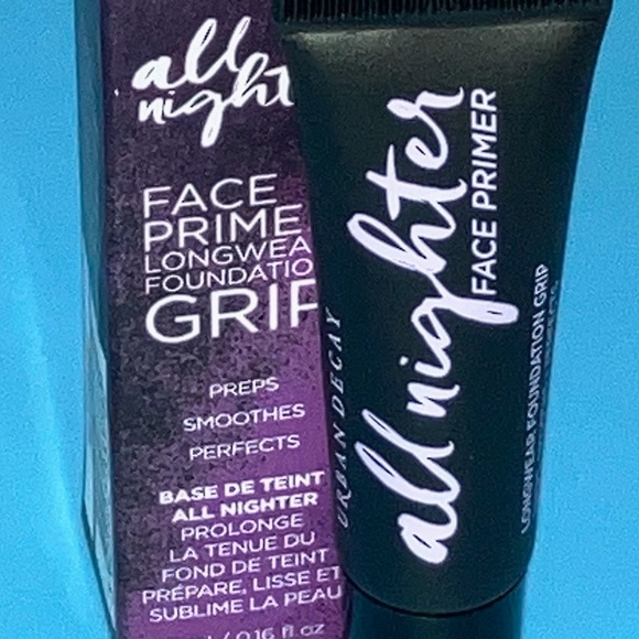 ๐ $7 - Urban Decay All Nighter Face Primer Foundation GRIP Travel Mini .16oz/5m - Picture 4 of 10